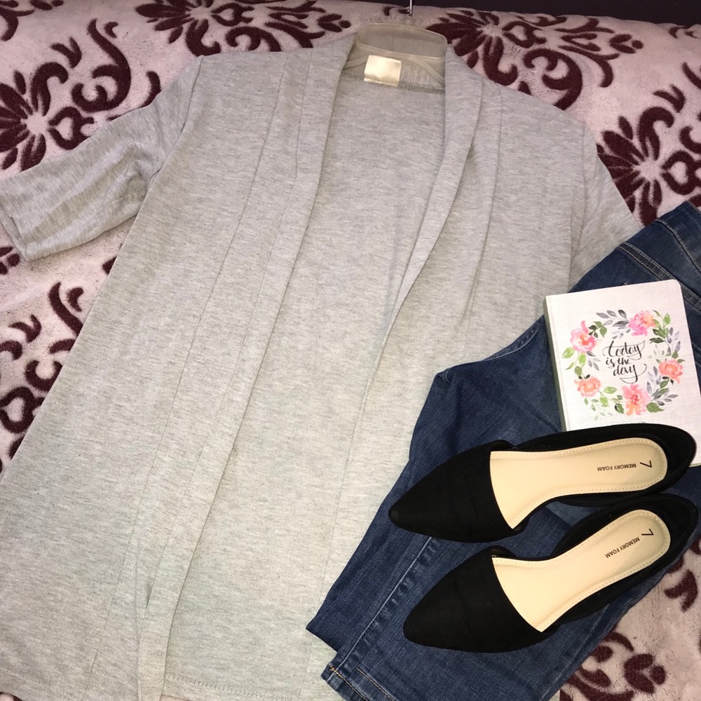Grey Cardigan!